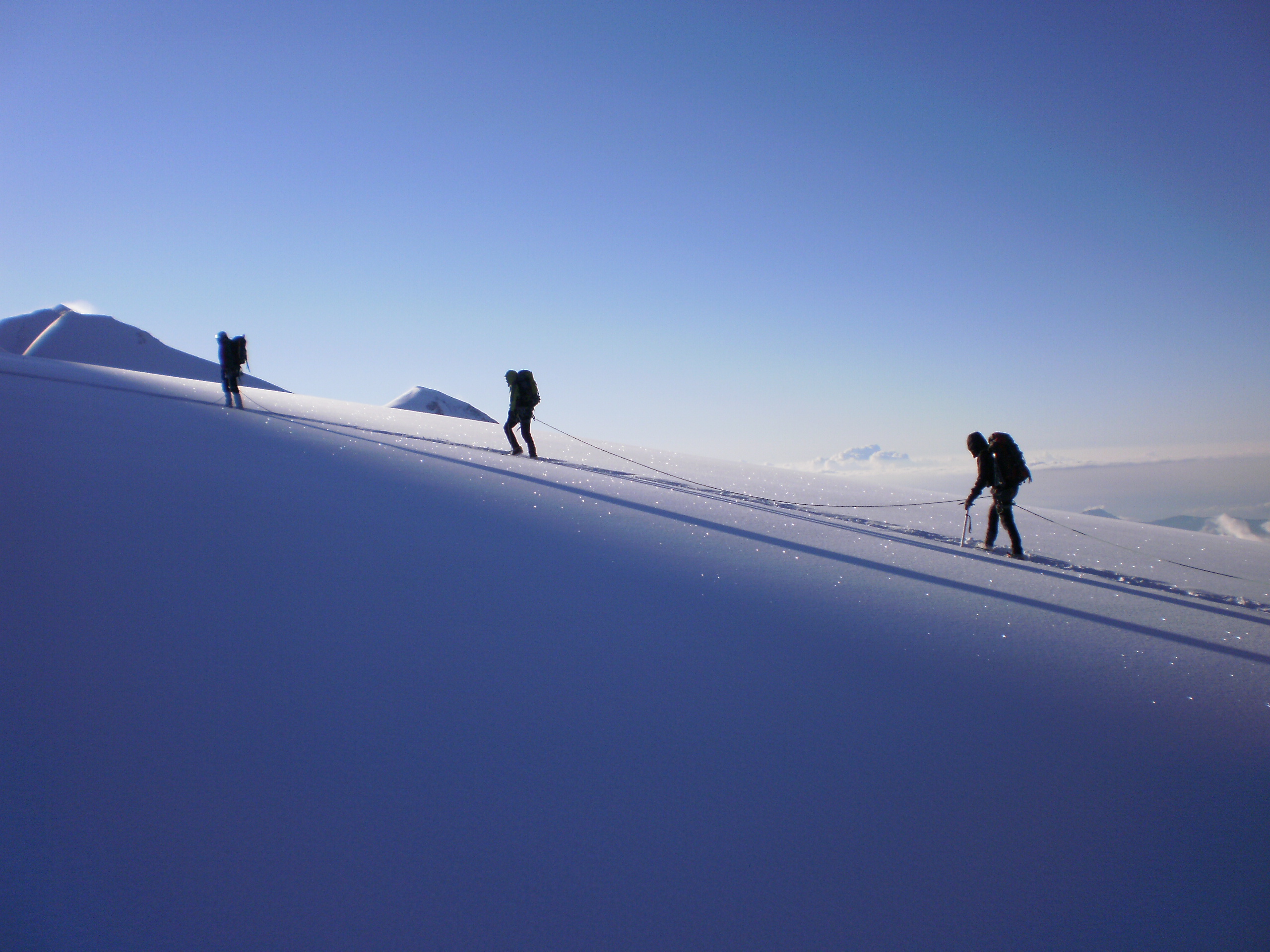 Cordée montagne